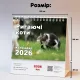 Настільний календар "Ригающі коти 2026"