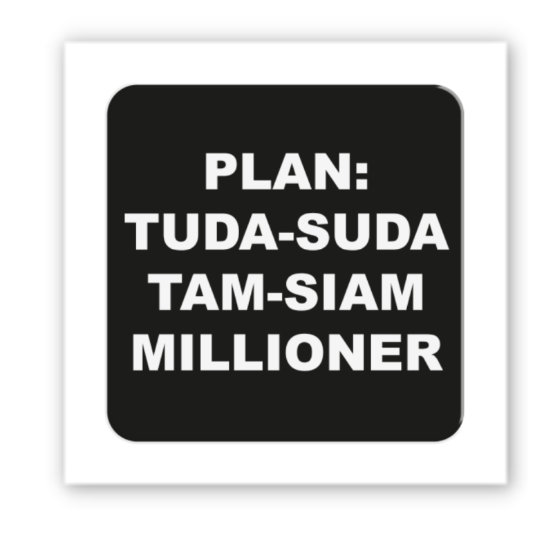 3D-стікер "Plan: tuda-suda"