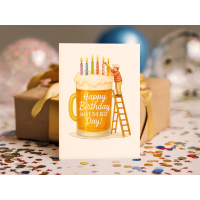 Листівка "Happy Birthday. Have the best day"