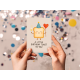 Листівка "A little Birthday toast to you"